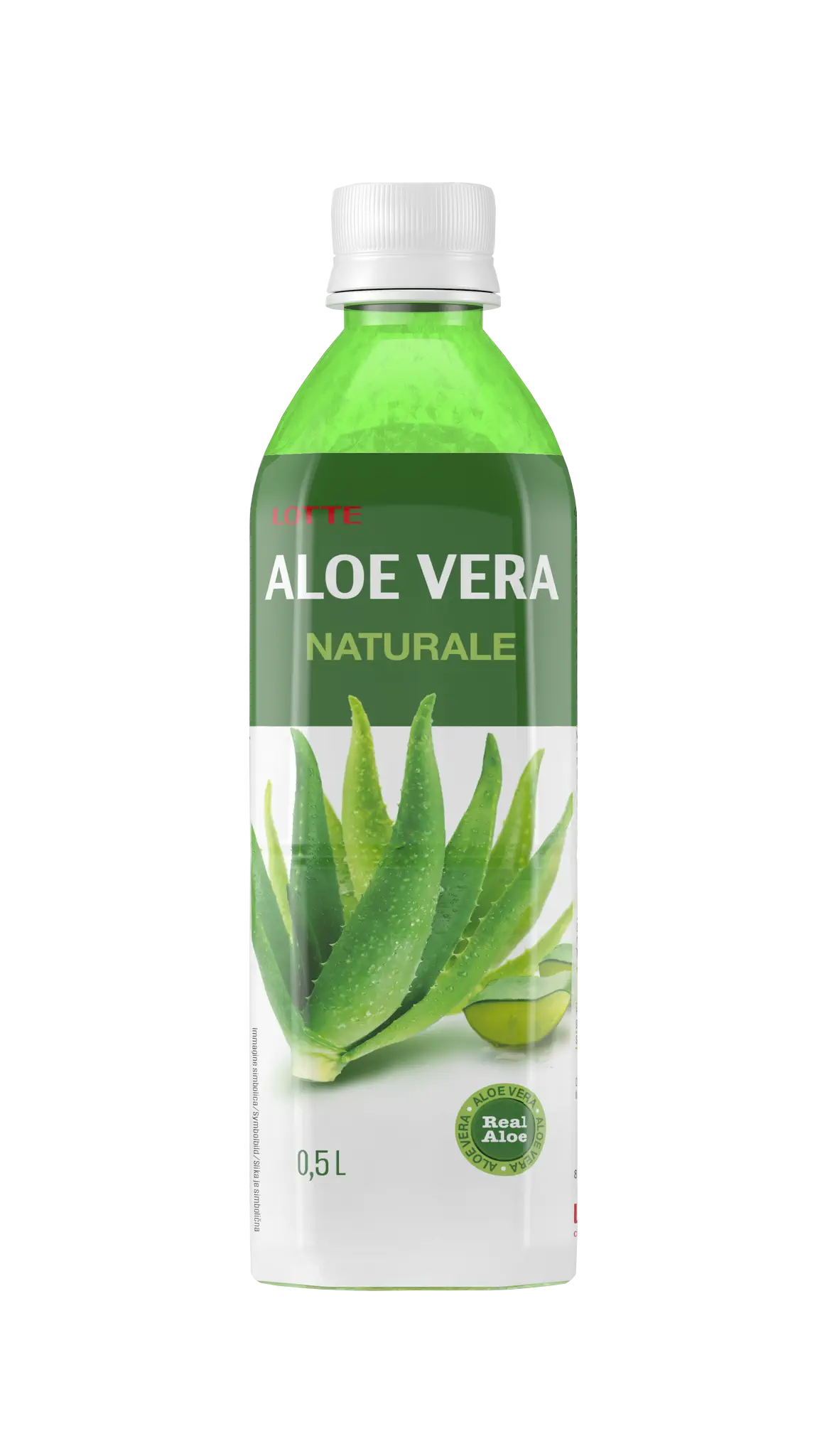 Lotte, Aloe Vera, Natyral, 0,5 L